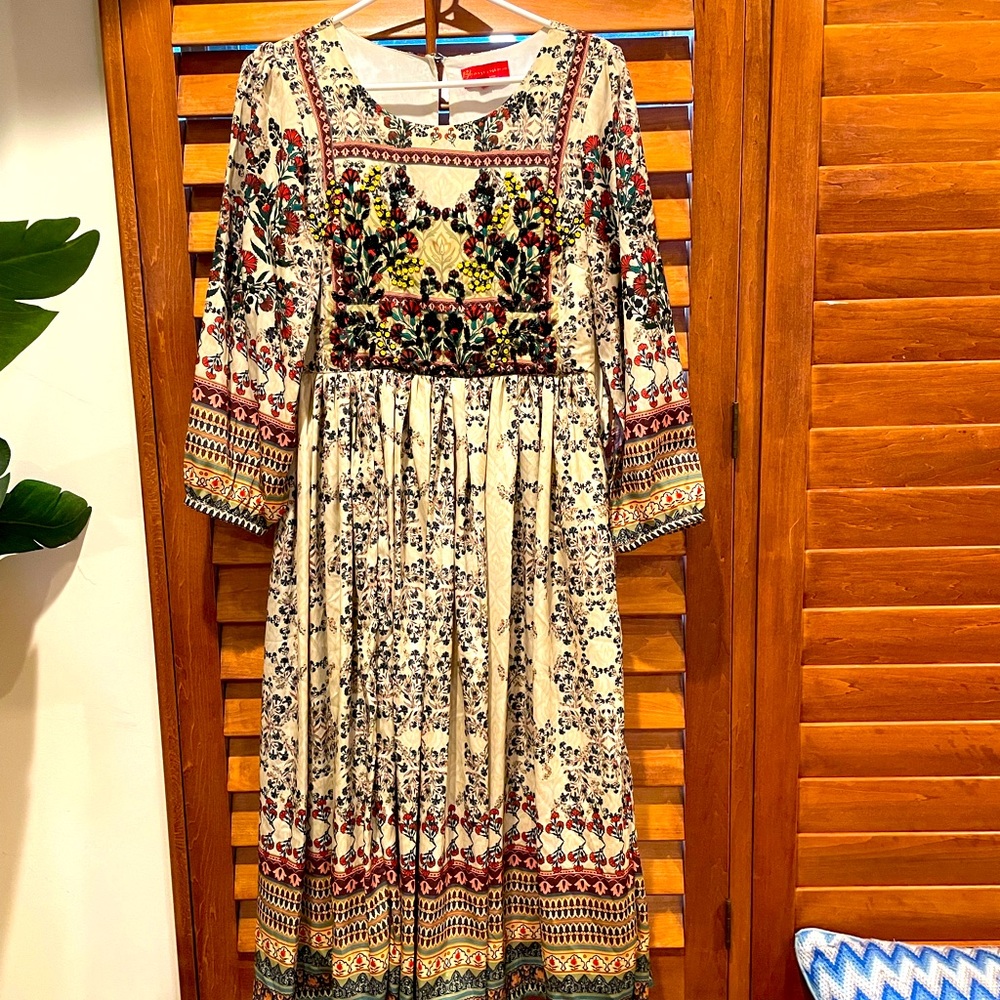 Beaded boho dress…jaw dropping!